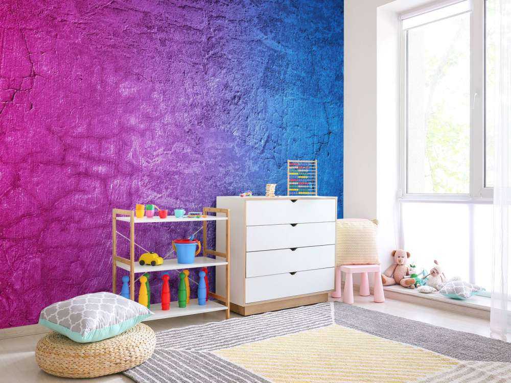 Texture de béton néon