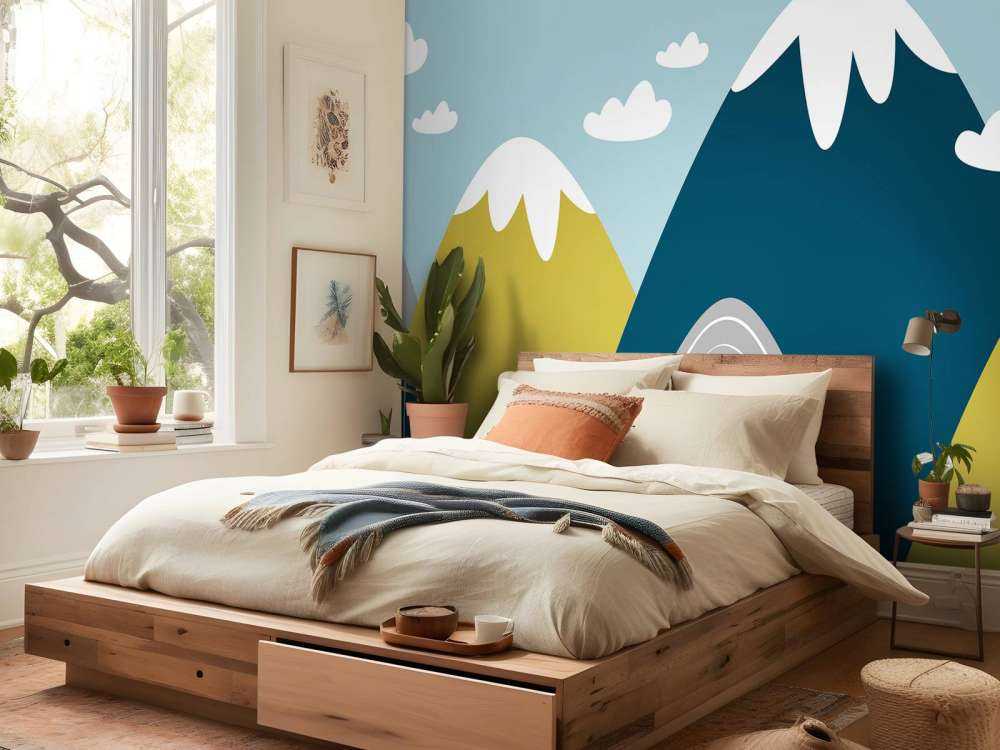 Des montagnes colorées