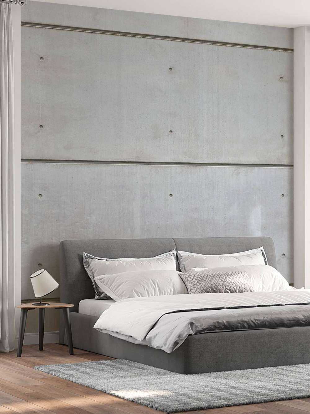 Mur horizontal en béton