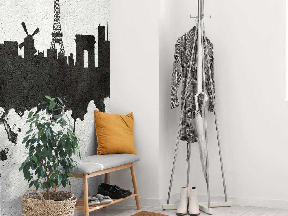 Aquarelle skyline, Paris