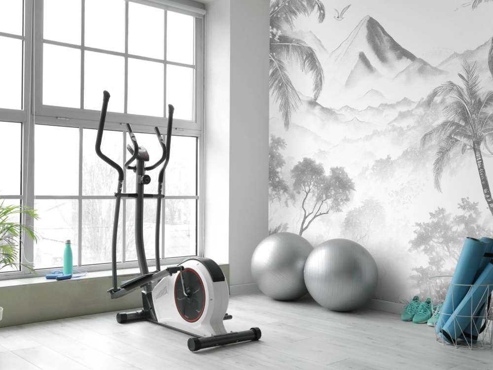 Aube sur l'Île Volcanique