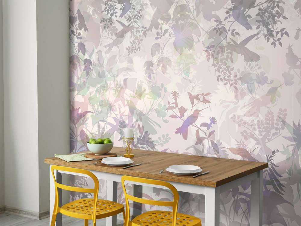 Symphonie de jardin en violet