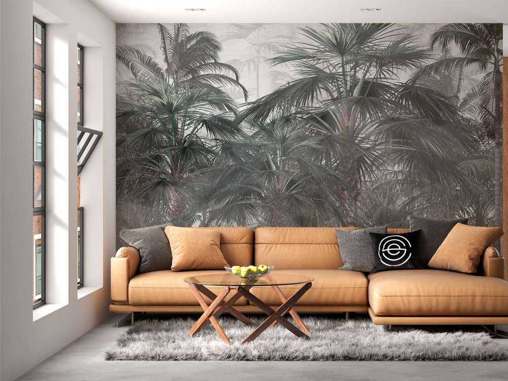 Sérénité Crépusculaire des Palmiers