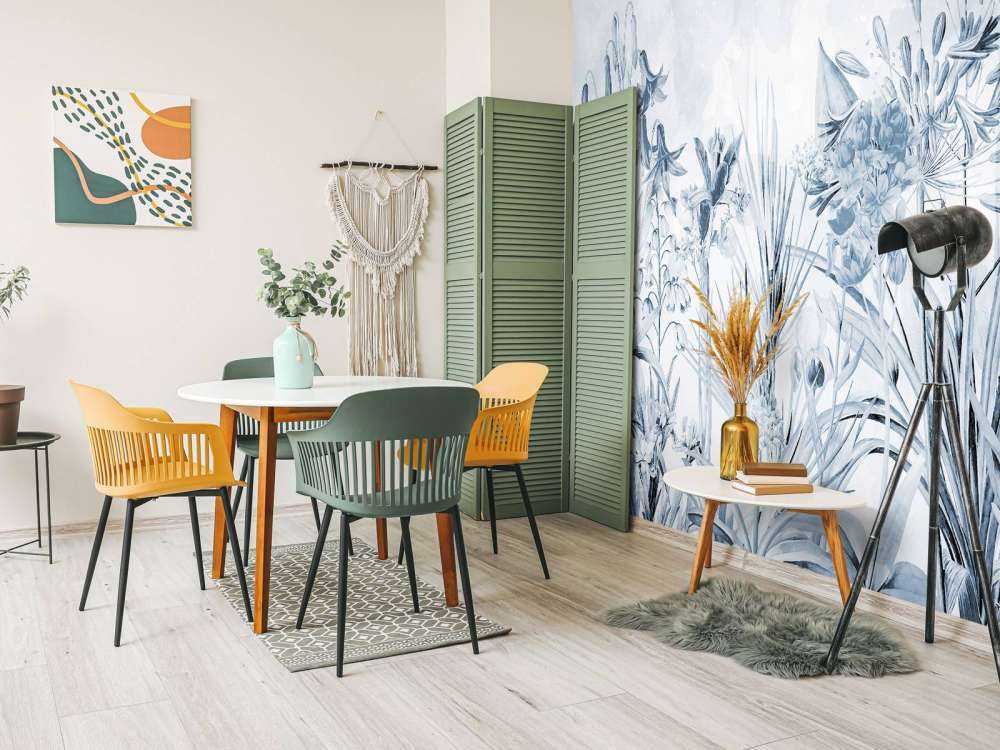 Élégance Florale Monochrome