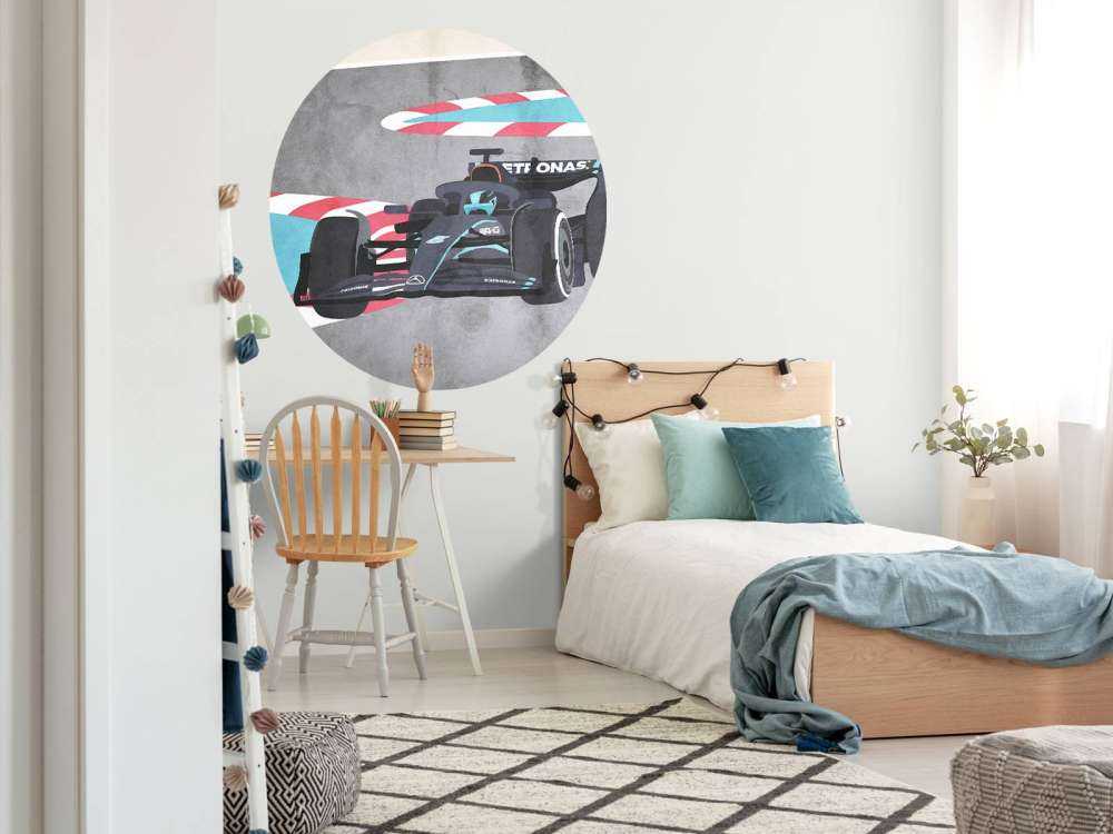 Voiture de course Mercedes