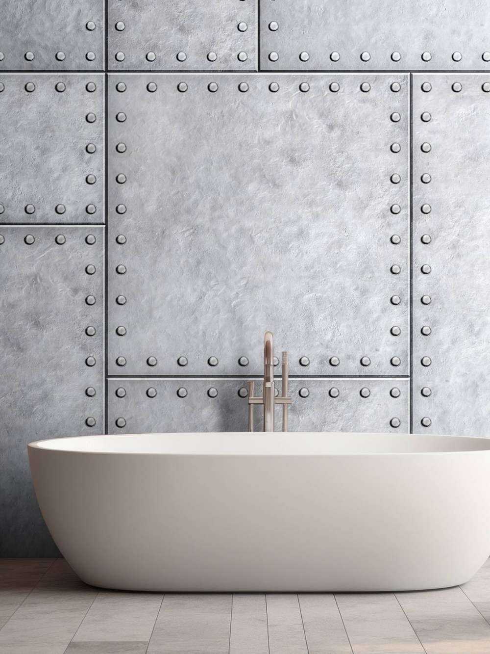 Plaque métallique blindée