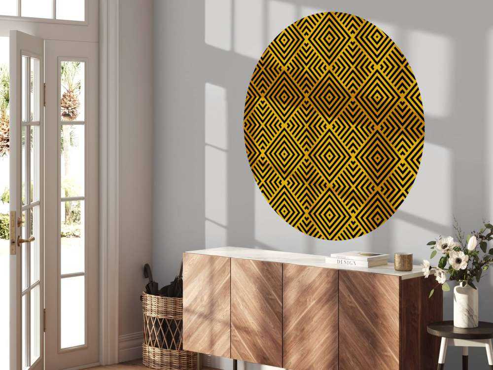 Art déco noir et or