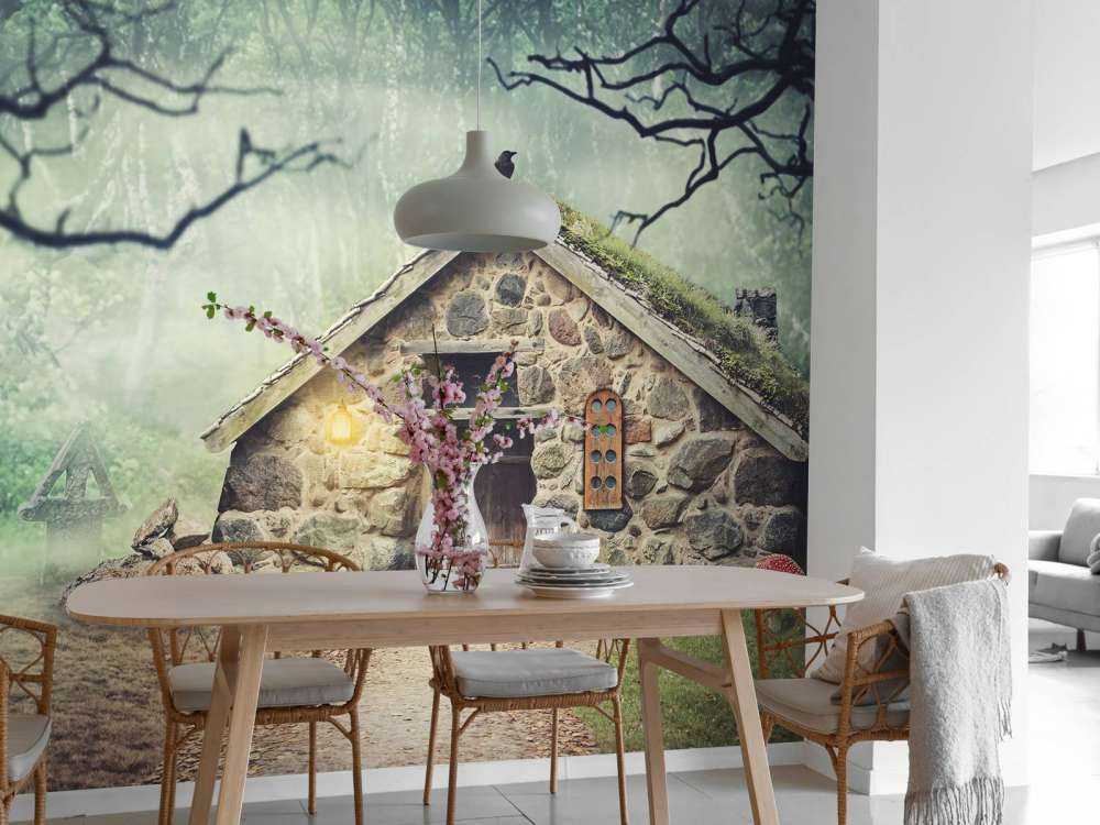 Maison enchantée en pierre