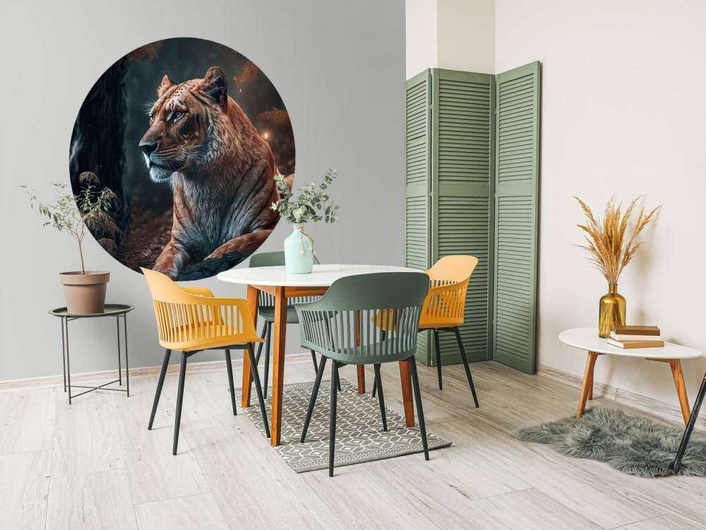 Illustration d'un lion