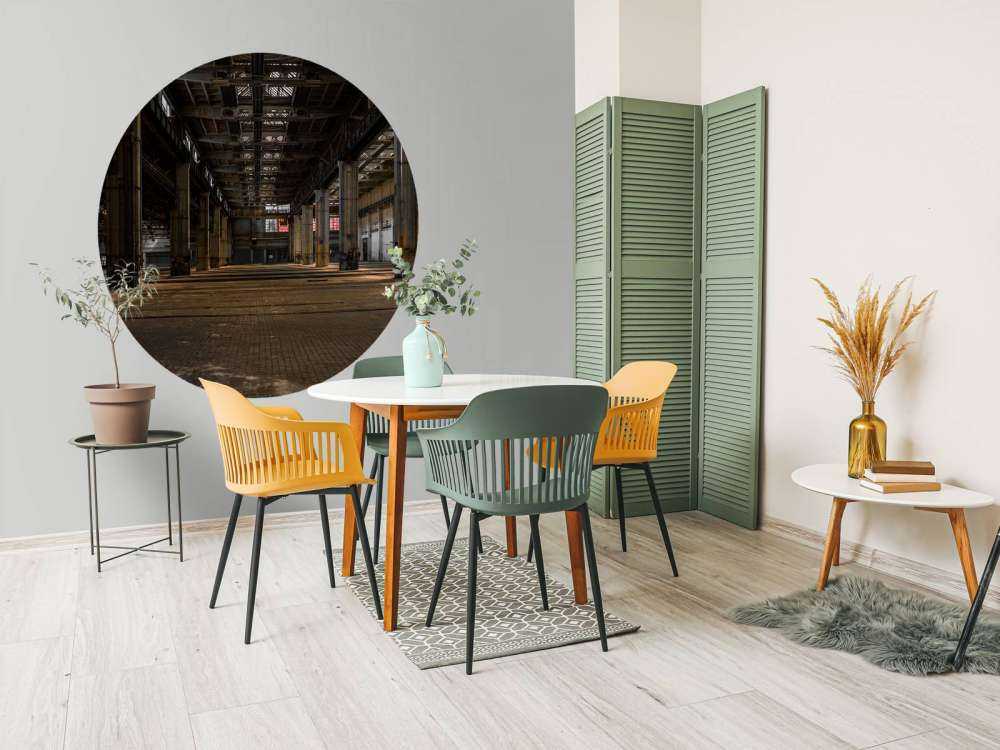 Une salle abandonnée