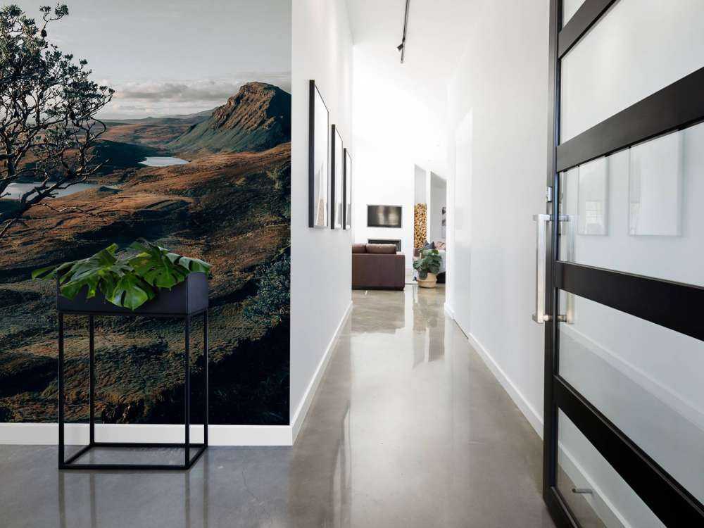 Début de journée en montagne