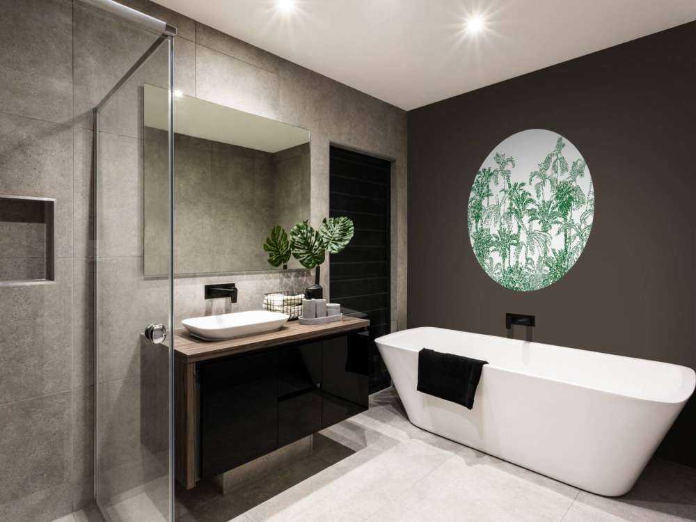 Illustration de la jungle verte