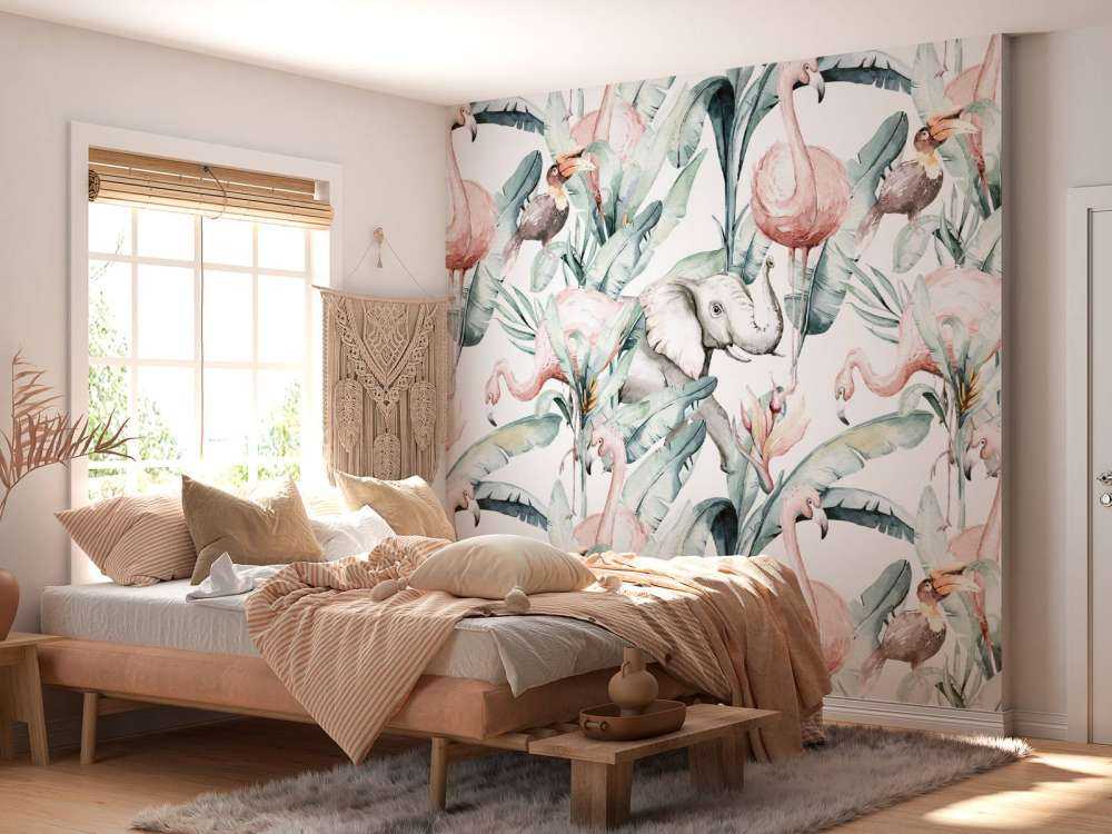 Animaux entre les feuilles