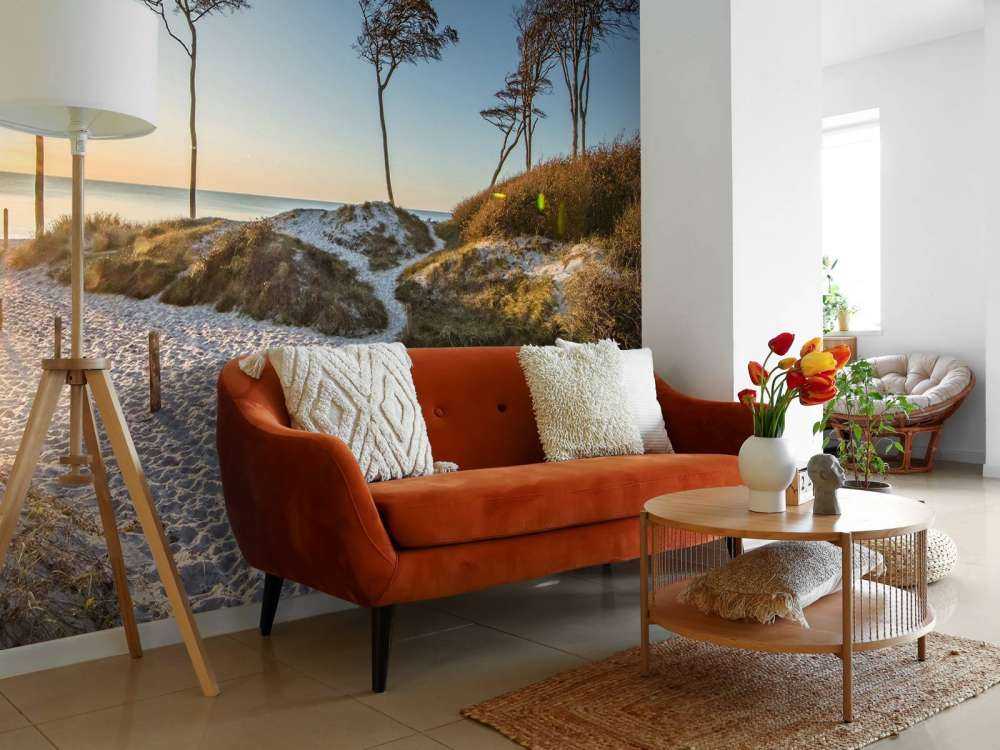 Plage de la mer Baltique