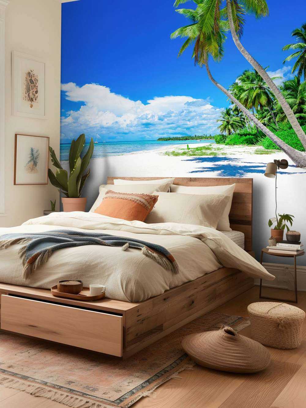 Une plage tropicale paradisiaque