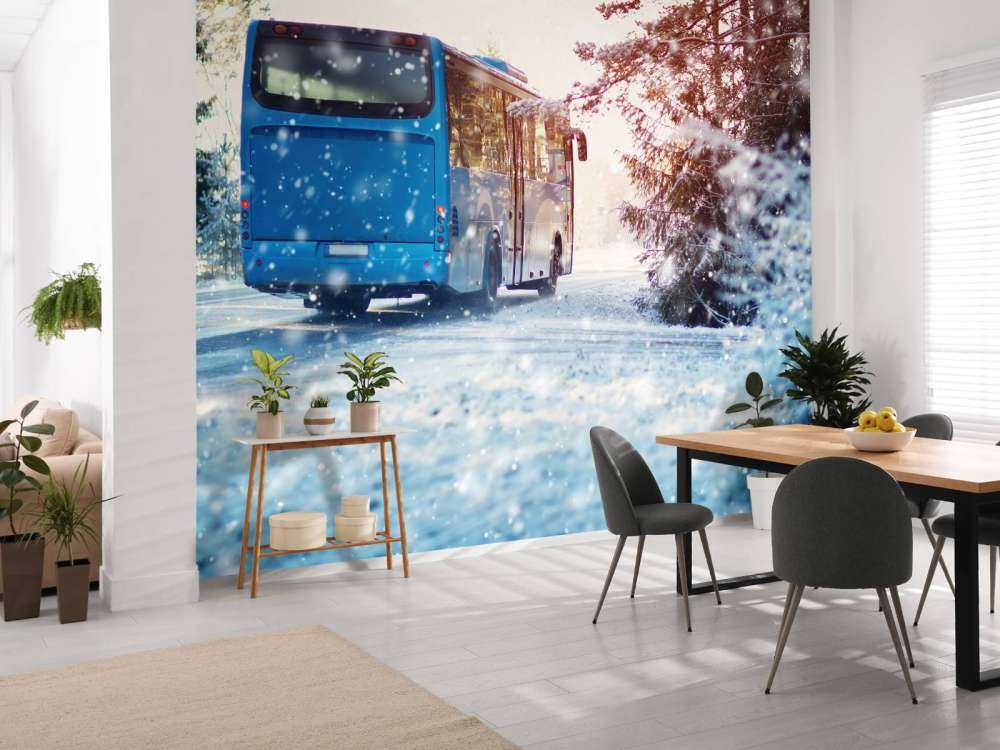 Bus en hiver