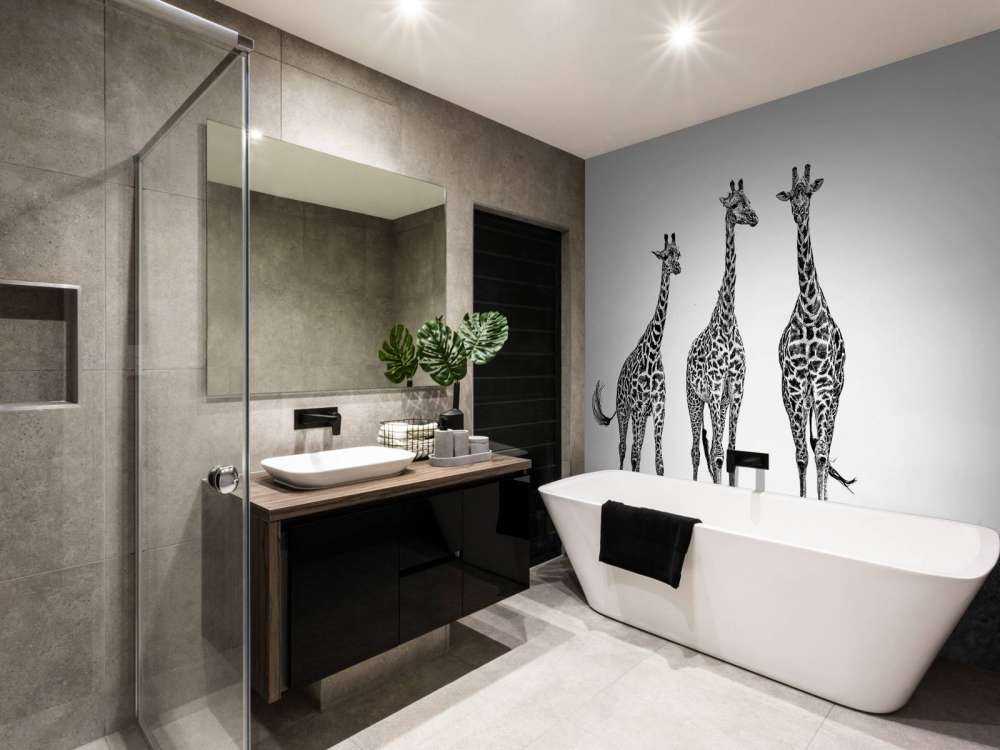 Giraffes in the Mara plains