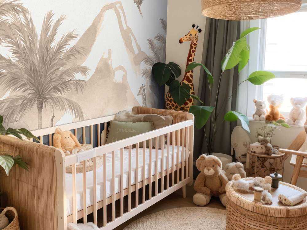 Animaux de la jungle en taupe
