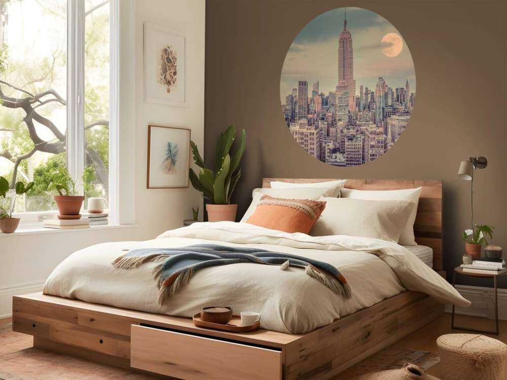 Empire State Building avec Manhattan