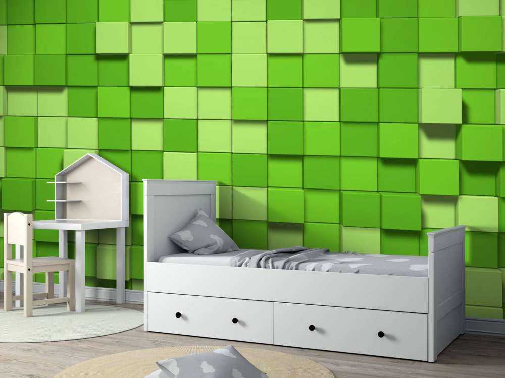 Blocs d'herbe 3D Minecraft