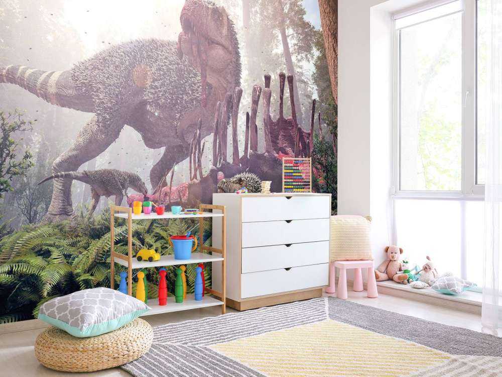 Le Tyrannosaurus Rex et ses petits