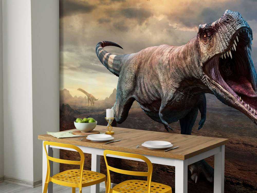 Tyrannosaurus Rex agressif