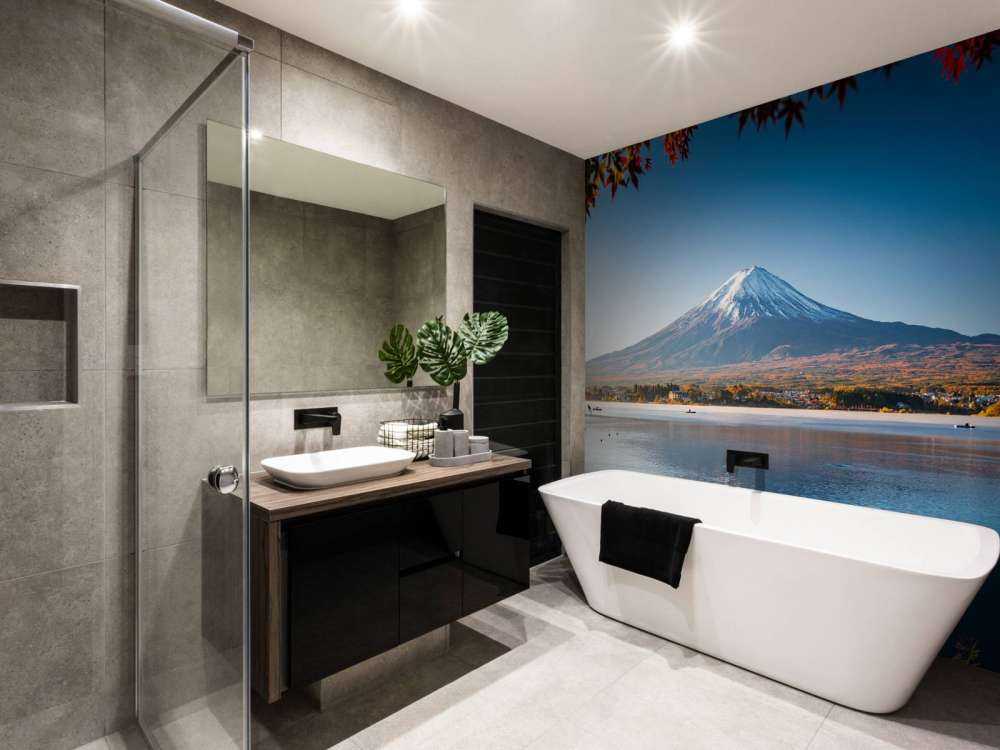 Le Mont Fuji dans l'après-midi