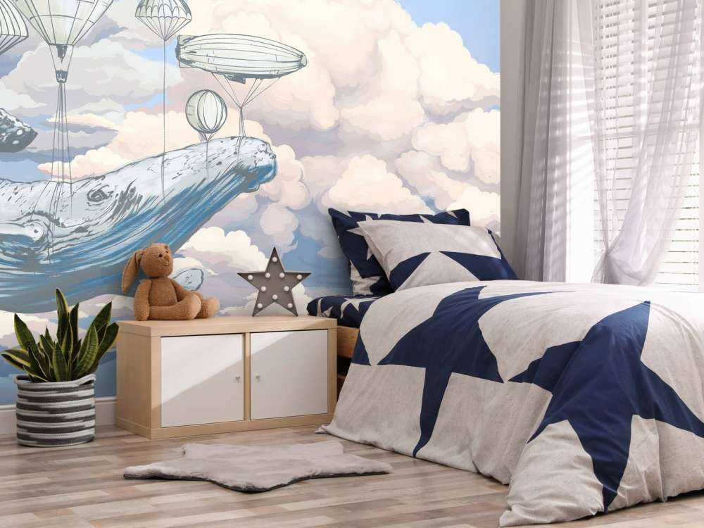 La baleine et ses montgolfières