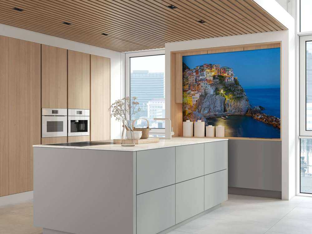 Ville italienne de nuit