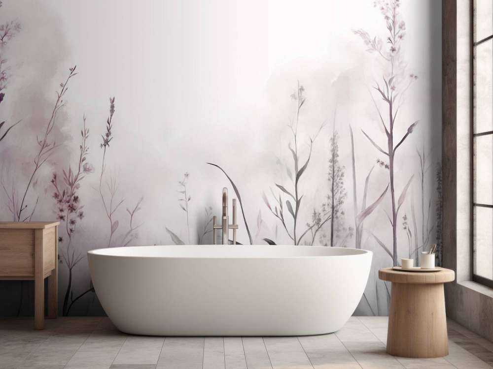 Silence du matin Lilas étouffé