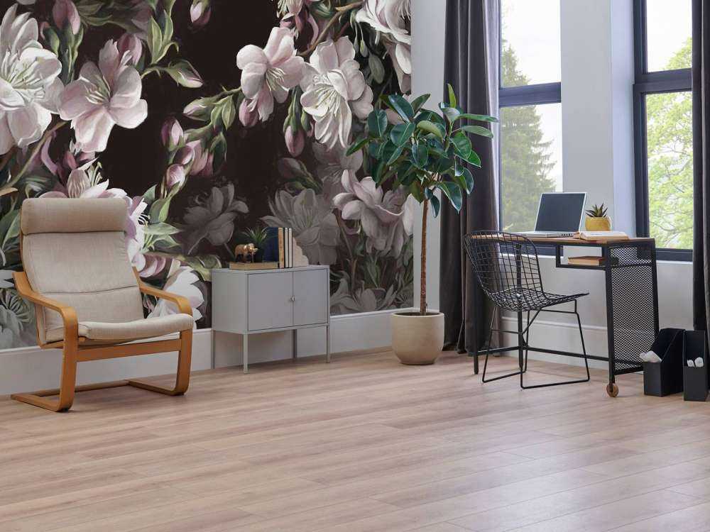 Fleur de pommier rose