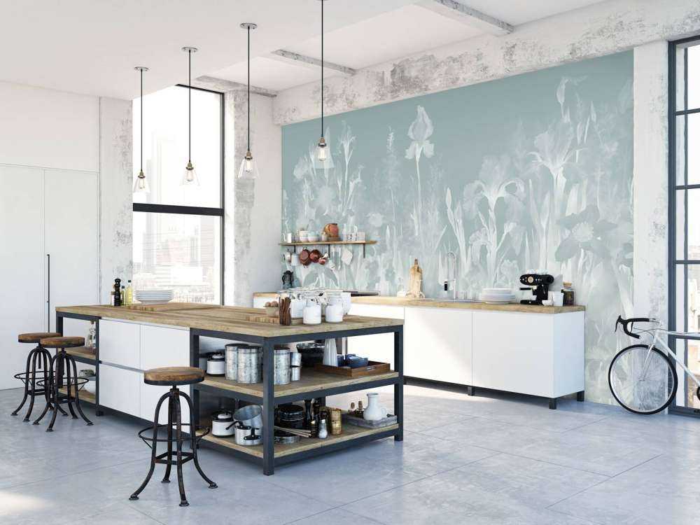 Printemps parfumé - bleu clair