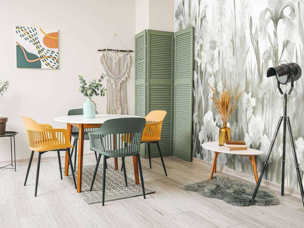 Printemps parfumé - gris