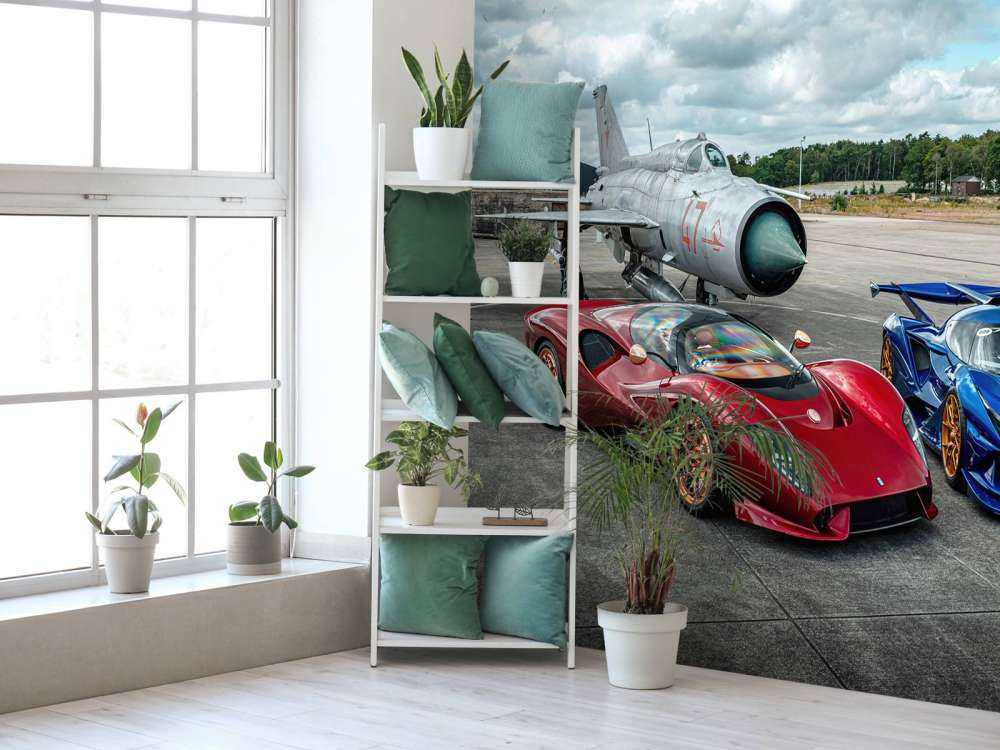 Hypercars en avion de chasse