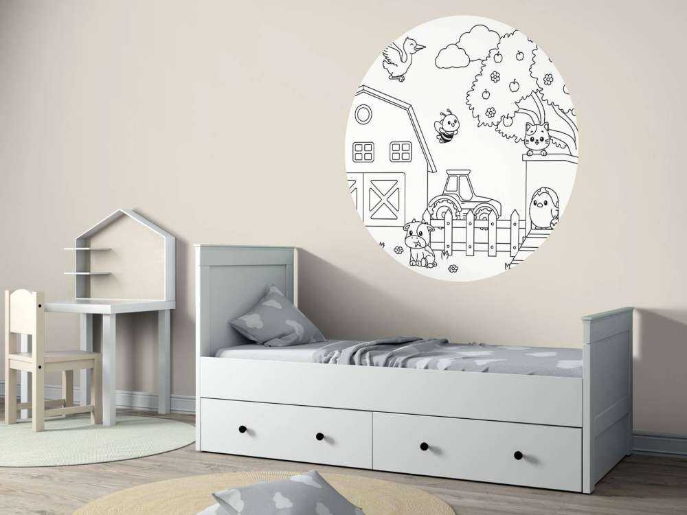 Animaux joyeux à la ferme