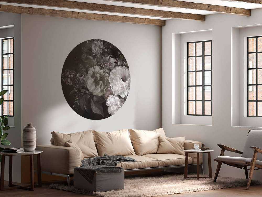 Bouquet avec lilas vert