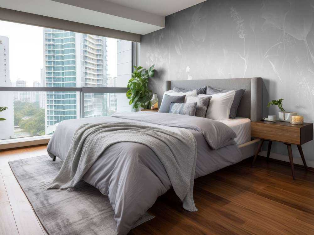 La douceur du cœur - gris clair