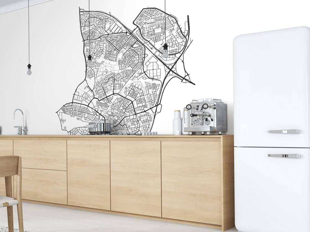 Carte d'Amersfoort, blanc