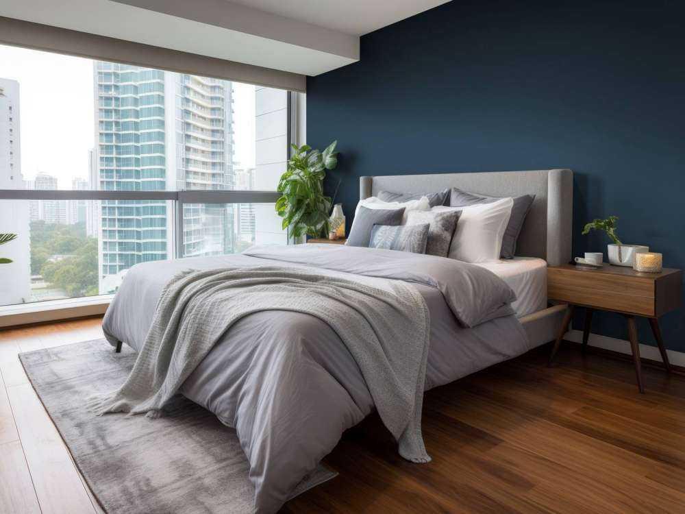 Couleur bleu Arsenic