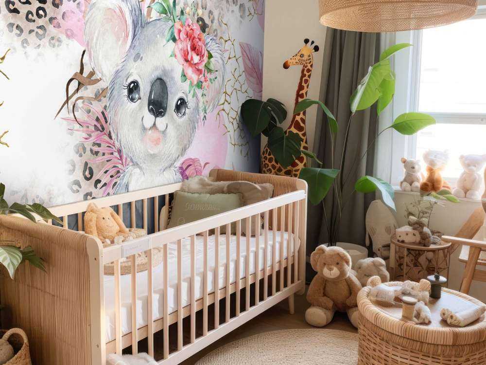 Bébé koala savana