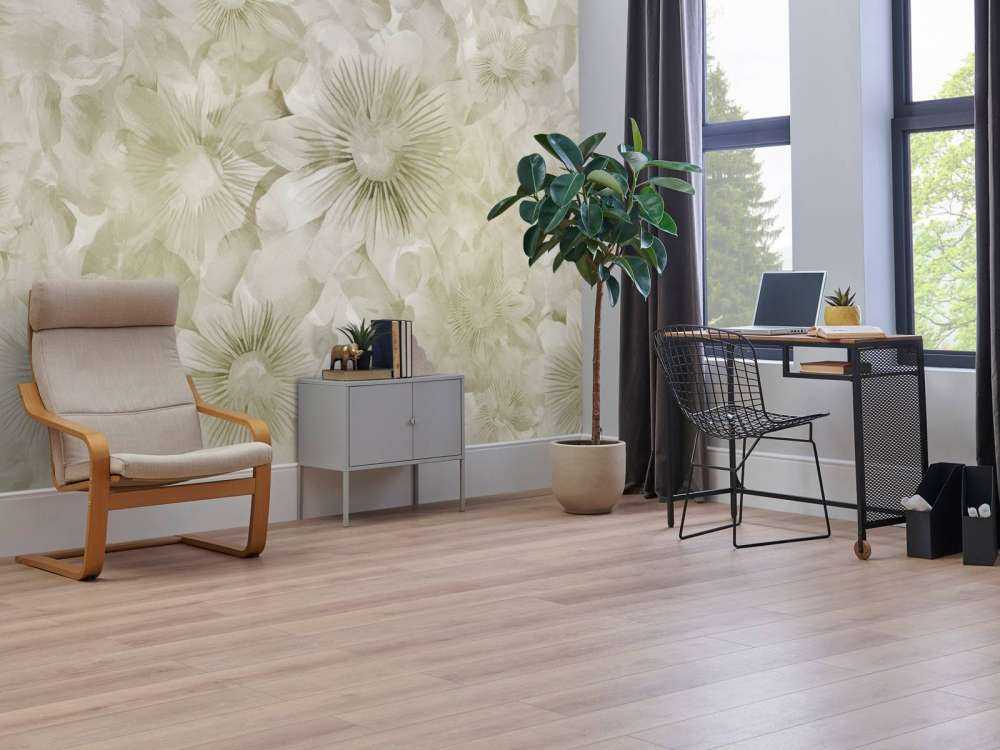 Élégance Aquarelle Botanique Sable Chaud