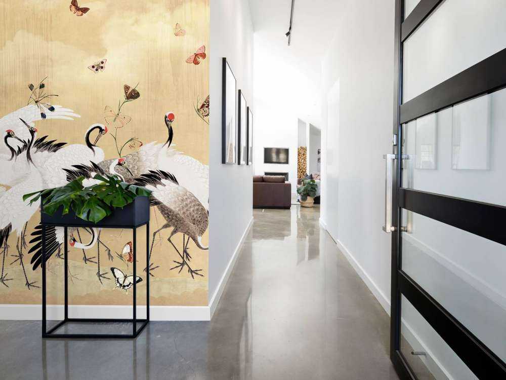 Danse dorée des grues