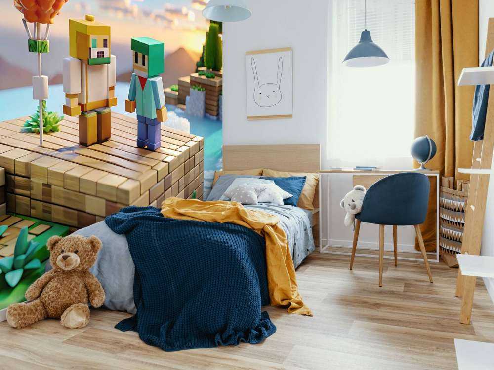 Ballon à air chaud dans la vallée des pixels