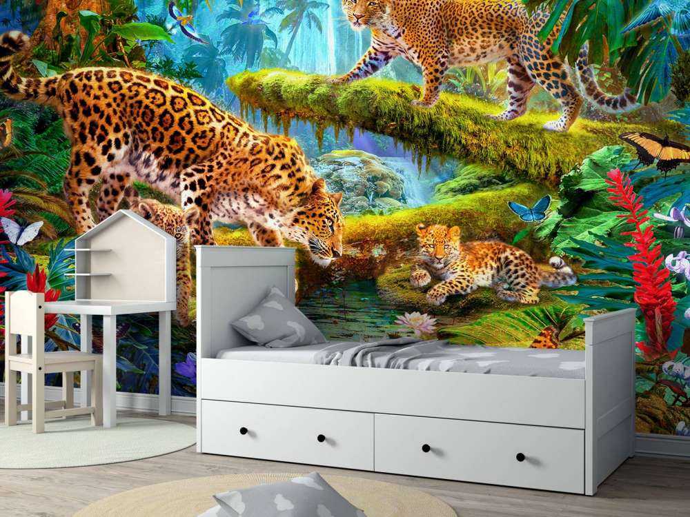 Leopards family