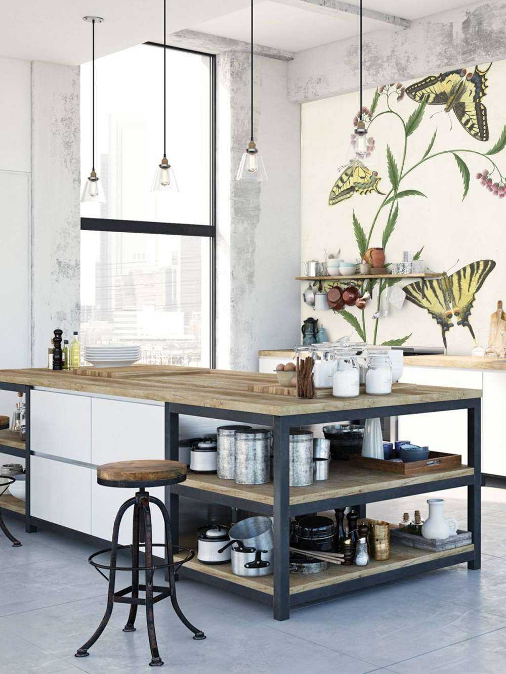 Quatre papillons sur des fleurs, Paulus Knogh