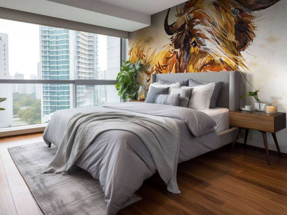 Peinture d'un Highlander écossais