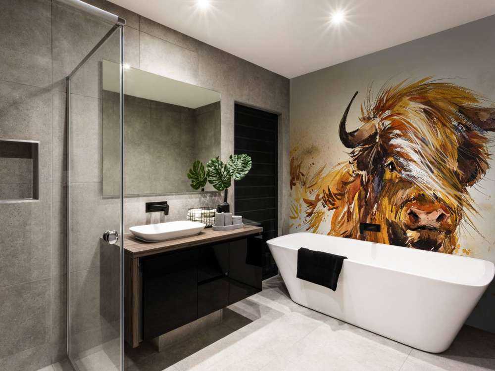 Peinture d'un Highlander écossais