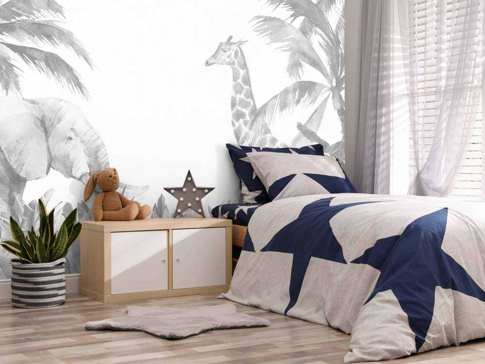 Animaux de la jungle joyeux