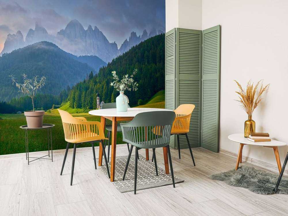 Église dans les montagnes