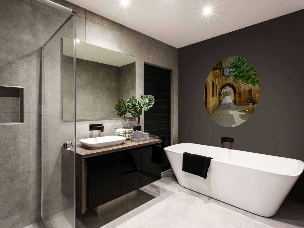 Belle rue à arcades